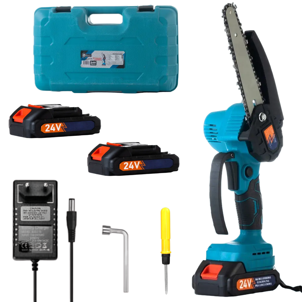 Аккумуляторная цепная пила 24В,1500 мАч,TL 0600,с кейсом + 2 аккумулятора SBR Киев - изображение 1