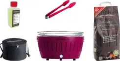 Гриль LotusGrill XL zestaw startowy 5 części XL grill śliwkowy fioletowy ze złączem USB Киев - изображение 1