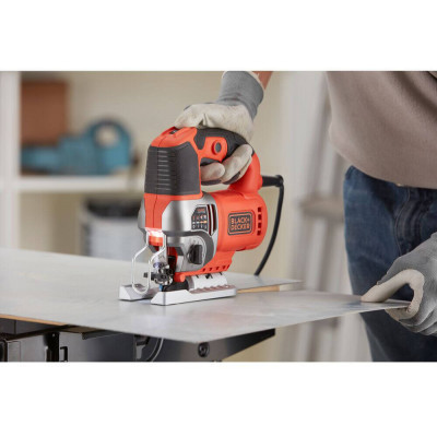 Електролобзик Black&amp;Decker 650 Вт, 3100 ход/хв (BES610) Вінниця - фото 3