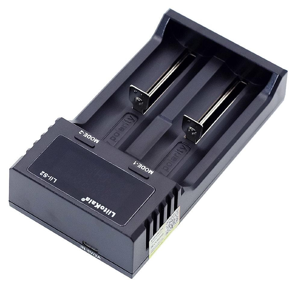 Зарядное устройство Liitokala Lii-S2, 2 канала, Ni-Mh/Li-ion/LiFePo4, USB, LCD, Box Киев - изображение 2