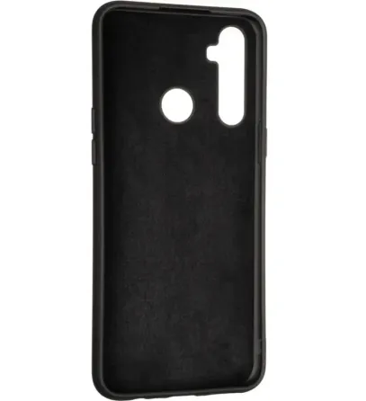 Realme 6i чехол силиконовый черный SMtt Одесса