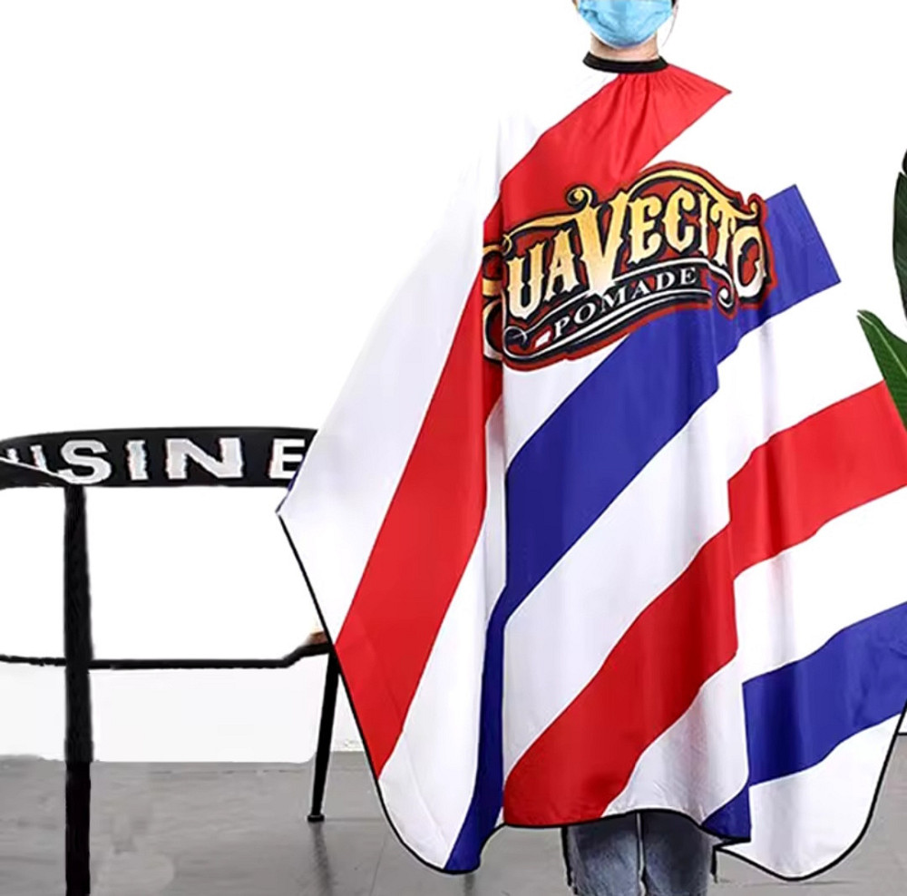 Парикмахерская накидка SuaVecito pomade для стрижки и покраски 140 на 160 см разноцветный Киев - изображение 2