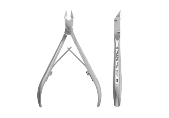 Кусачки профессиональные для кожи STALEKS (Сталекс) PRO SMART 10 режущая часть 7 mm Киев