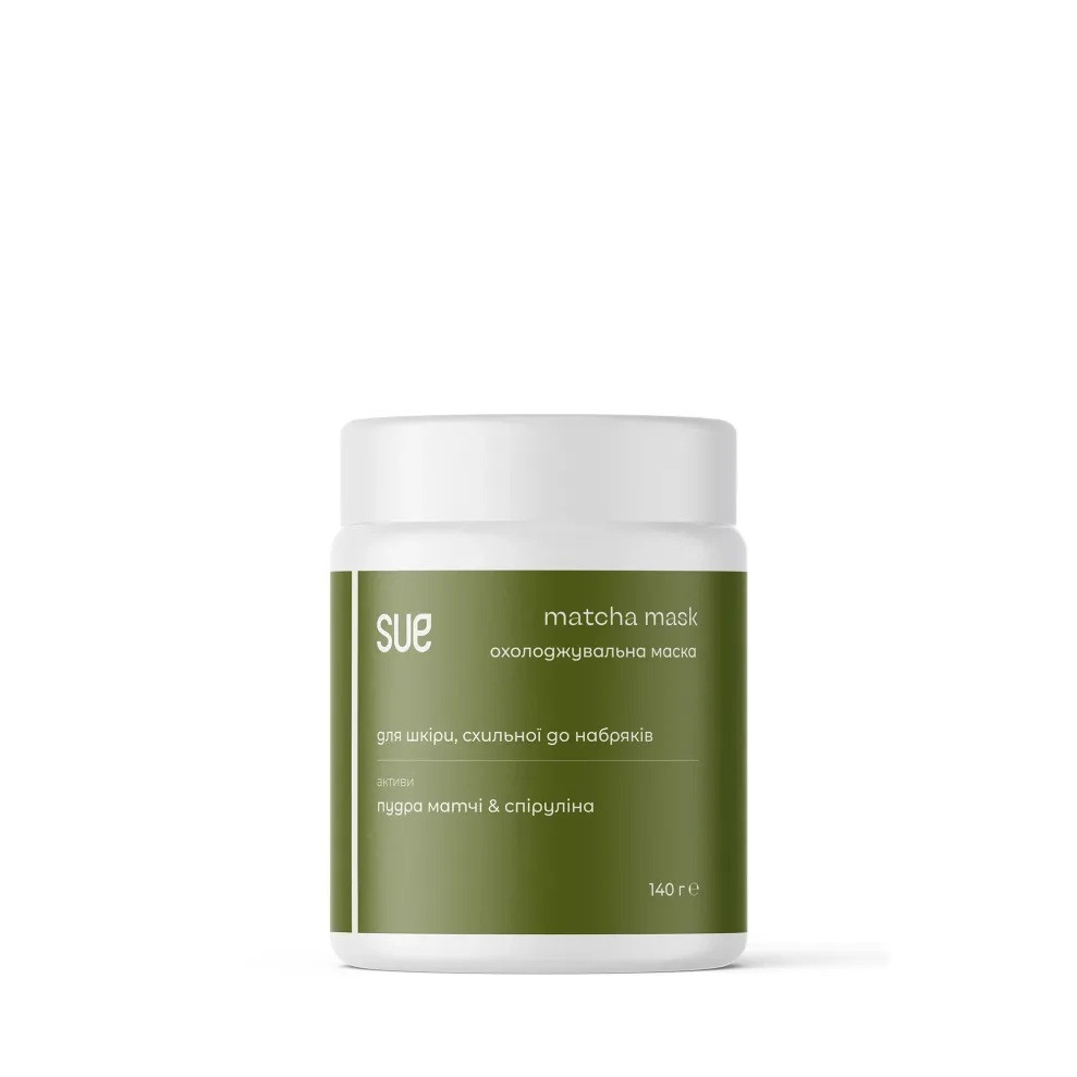 Маска для лица с эффектом детокса Matcha mask Sue 140 г Киев - изображение 1