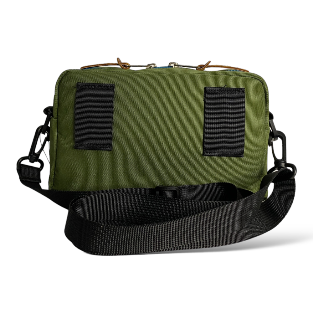 Сумка через плече Gregory padded shoulder pouch жовтогарячий зелений Запоріжжя - фото 5