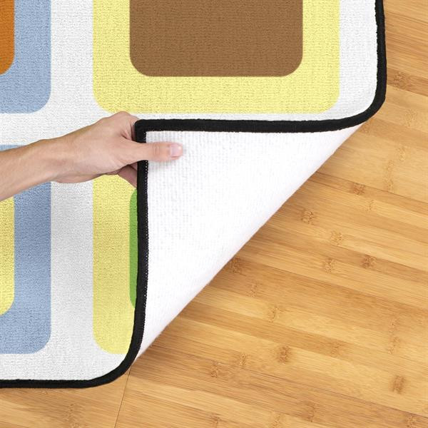 Килим для дитячої University Кольорові квадрати 1,83 x 2,74 м (CDC4612) Харків - фото 7