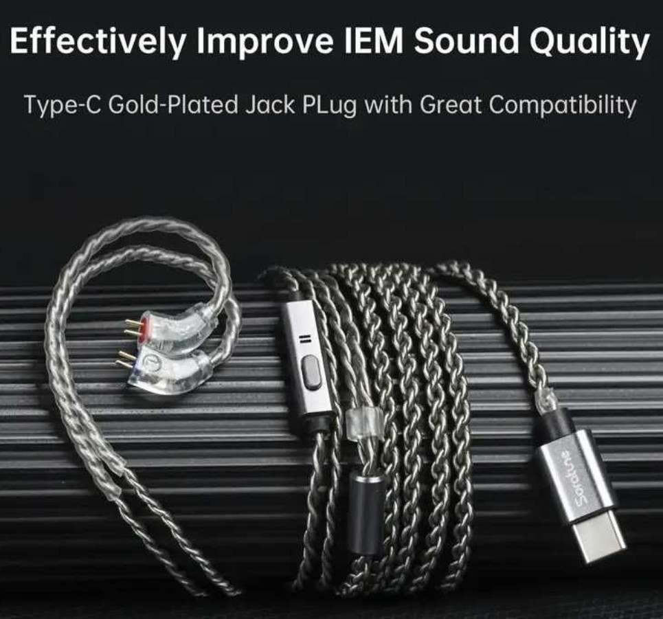 Новые Проводные Наушники Soratune YI01 (USB C) - x2 Драйвер (Гибриды) Харьков - изображение 4