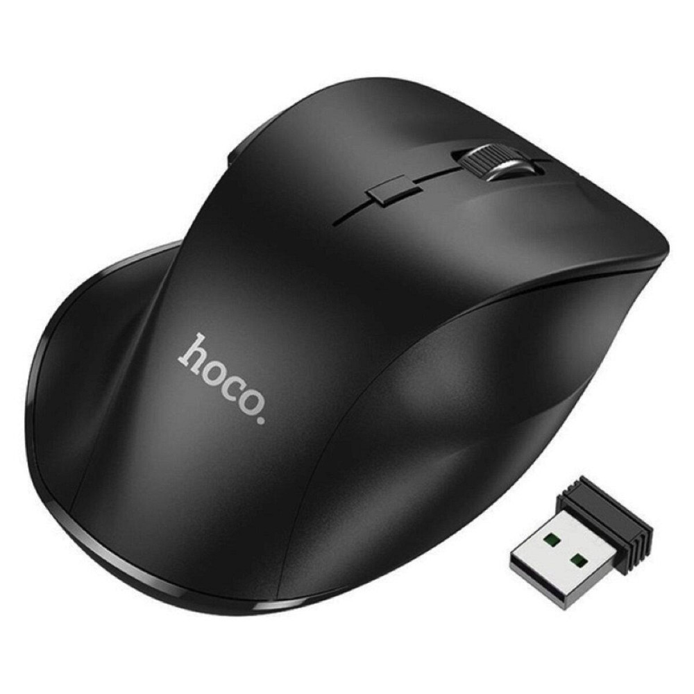 Миша бездротова Hoco GM24 Mystic six-button dual-mode business mouse, колір чорний 6931474799432 Одеса - фото 2
