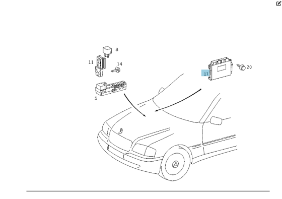 Mercedes-Benz  A0215450232 Блок керування 5 ступінчастою АКП EGS C-class W202 E-class W210 C-class S202 Одеса
