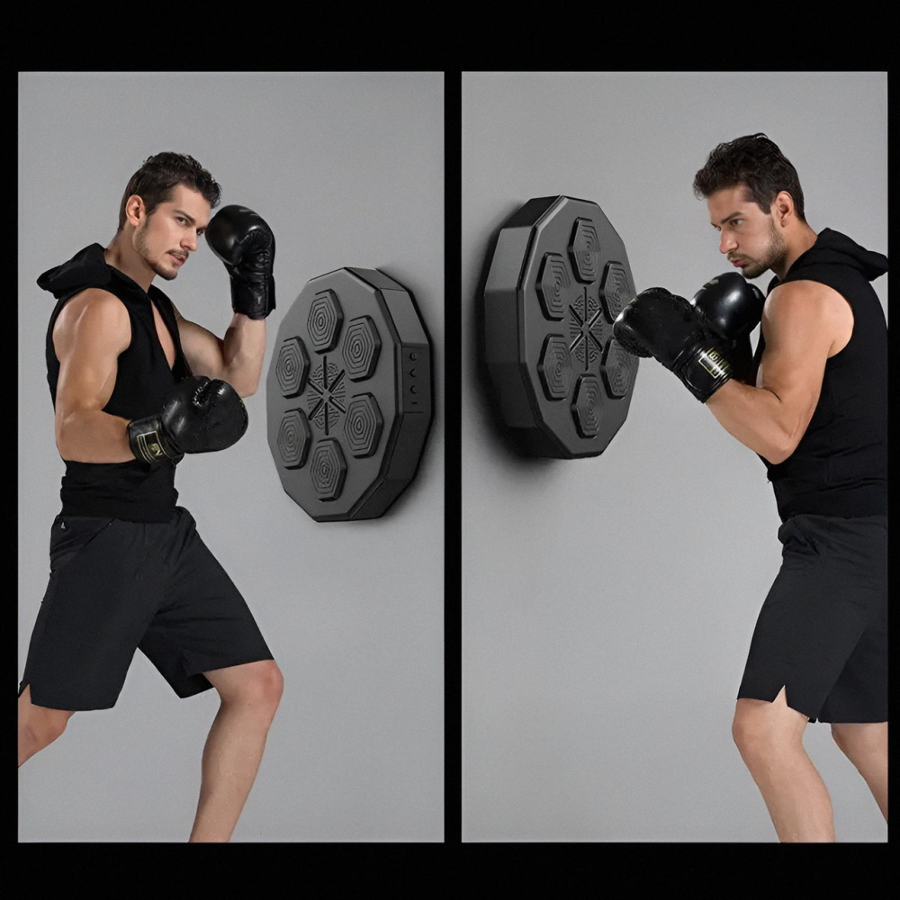 Інтерактивна настінна мішень для боксу 40×40×7,5 см з Bluetooth і підсвіткою ударних зон Київ - фото 16