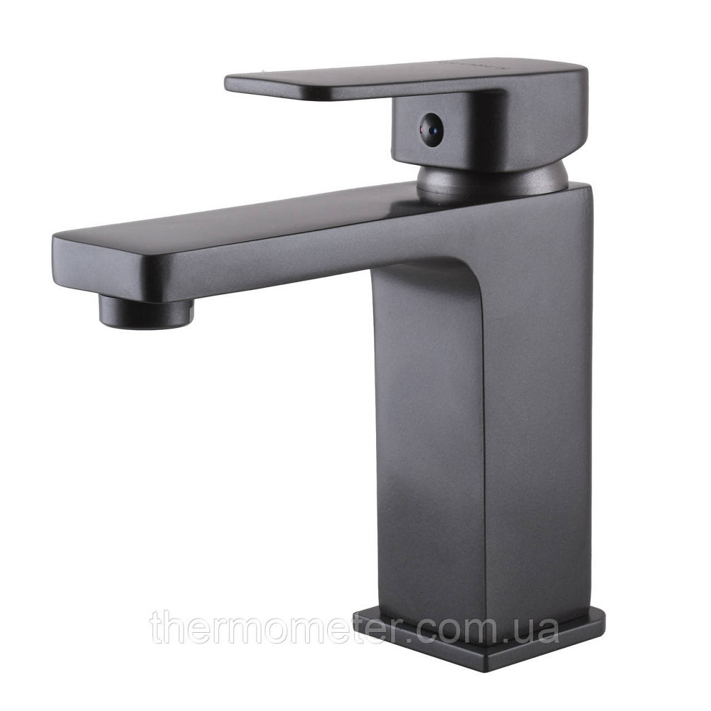 Смеситель для умывальника Globus Lux Milano GLM-0401-11-Graphite Киев - изображение 1