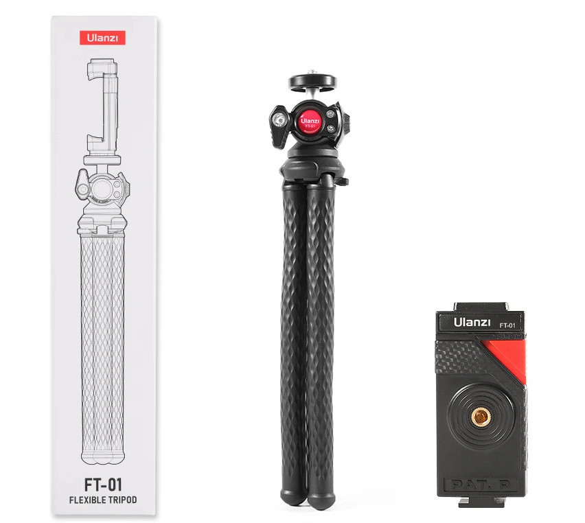 Штатив гибкий для телефона мини осьминог 36см ULANZI FT-01 Киев - изображение 5