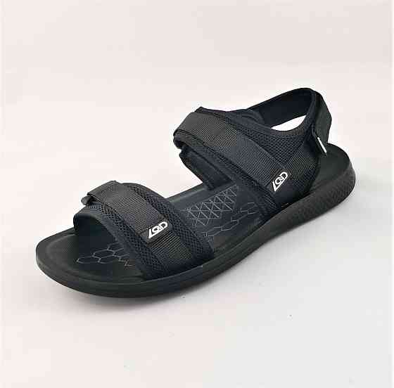 Чоловічі Сандалії Чорні Босоніжки на липучці (розміри: 40,41) - 26 Дніпро