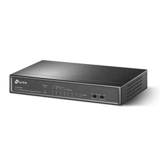 Комутатор TP-Link TL-SF1008LP (4хFE, 4xFE PoE+, max PoE 41W) Ні Харків