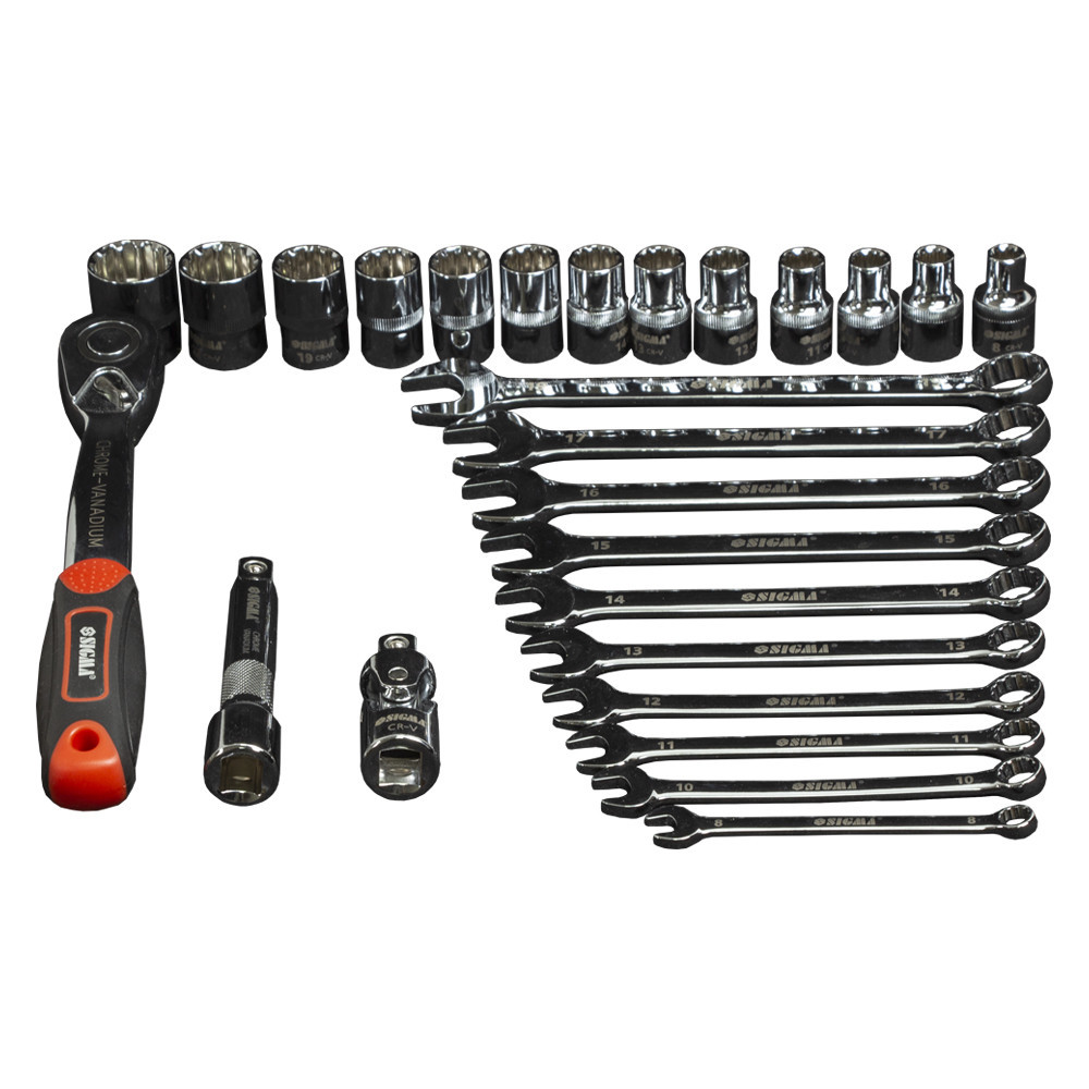 Набор торцевых насадок 1/2