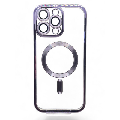 Чохол до мобільного телефона BeCover TPU Chrome Case (MagSafe) для Apple iPhone 16 Pro Purple (712084) Вінниця - фото 1