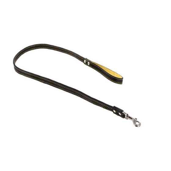 7561 Повідець 20мм"КЛАСИК" шкіряний прострочений подвійний (1.15 м) Вінниця