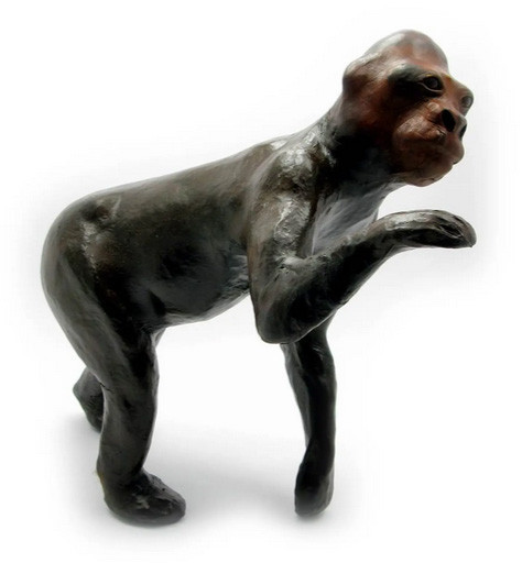 Статуетка зі шкіри Горила Київ - фото 1