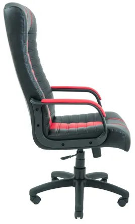 Офісне Крісло Керівника Richman Atlant Fly 2230-2210 Підлокітник Річ Пластік М2 AnyFix Червоно-чорний Київ