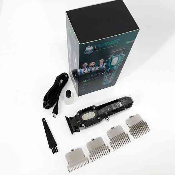 Портативна ручна машинка для стрижки волосся, Професійний тример з насадками, Машинка для підстригання PG-76 Івано-Франківськ
