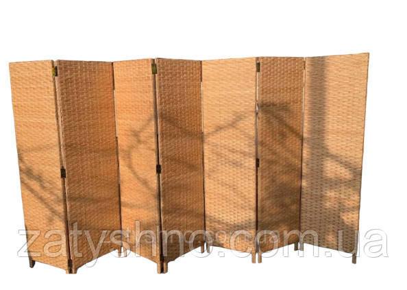 Ширма плетеная из лозы раздвежная Киев - изображение 1
