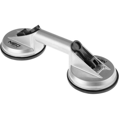 Присоска Neo Tools двойная, алюминиевая, 120 мм, 100кг (56-802) Винница - изображение 1
