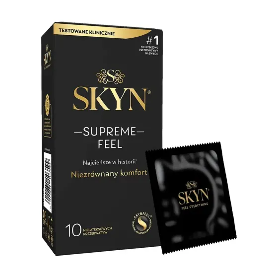 Презервативи SKYN Supreme Feel 10 шт Львів