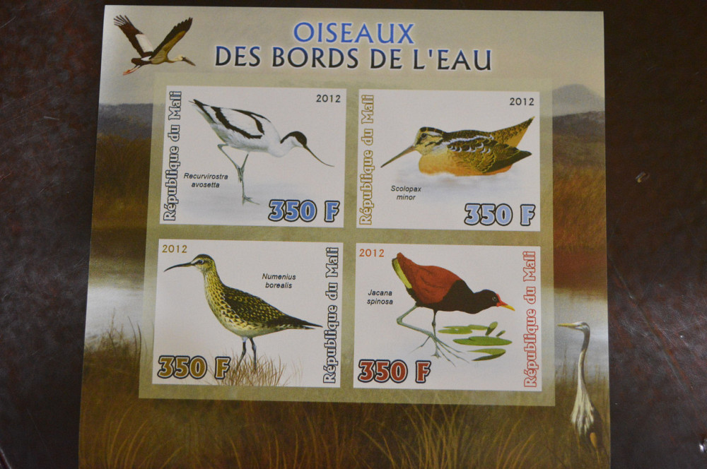 Мали. Марки. Фауна. Блок. 2012 год (В-3) Полтава - изображение 1