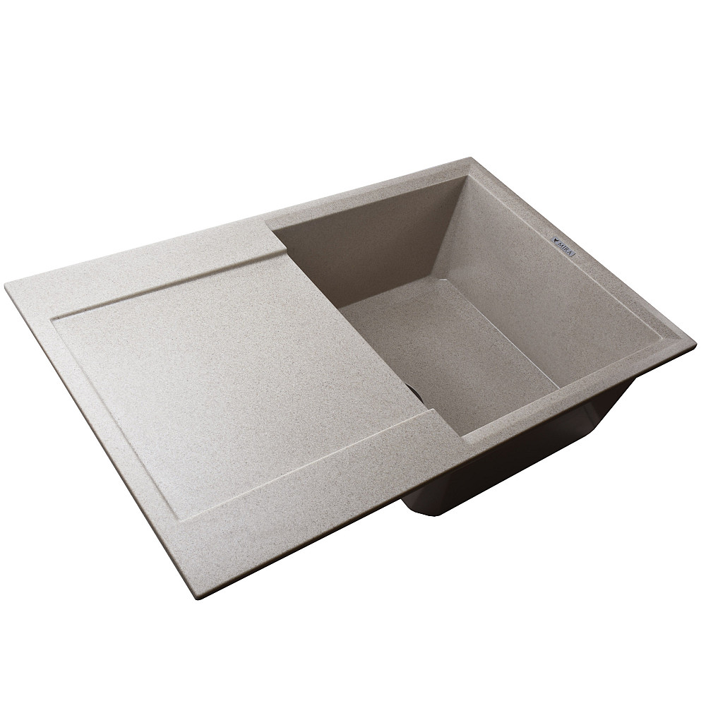 Гранітна мийка Mira KONIA бежевий 790 х 500 мм Тернополь - изображение 2