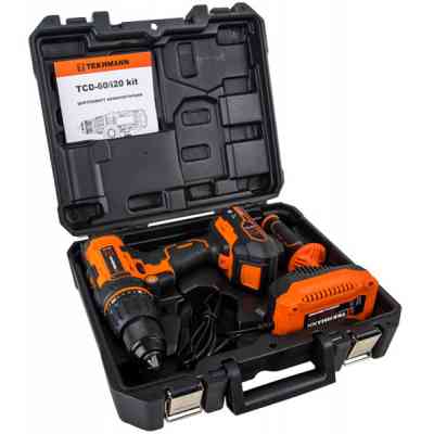 Шуруповерт Tekhmann TCD-60/i20 kit (848394) Винница