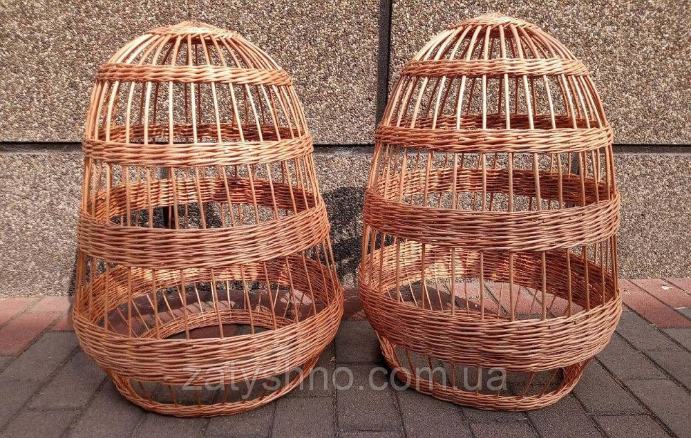 Бра з лози в кафе плетена Київ - фото 1