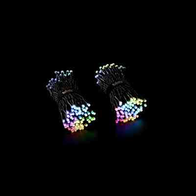 Гирлянда Twinkly Smart LED Strings RGBW 400, BT + WiFi, Gen II, IP44, кабель (TWS400SPP-BEU) Винница