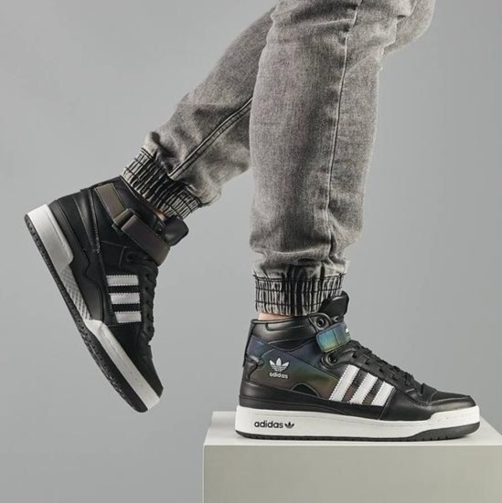 Высокие Термо Кроссовки Adidas Еврозима Кожаные Мужские Ботинки Адидас Черные (размеры: 41,42,43,44,45,46) Днепр - изображение 8