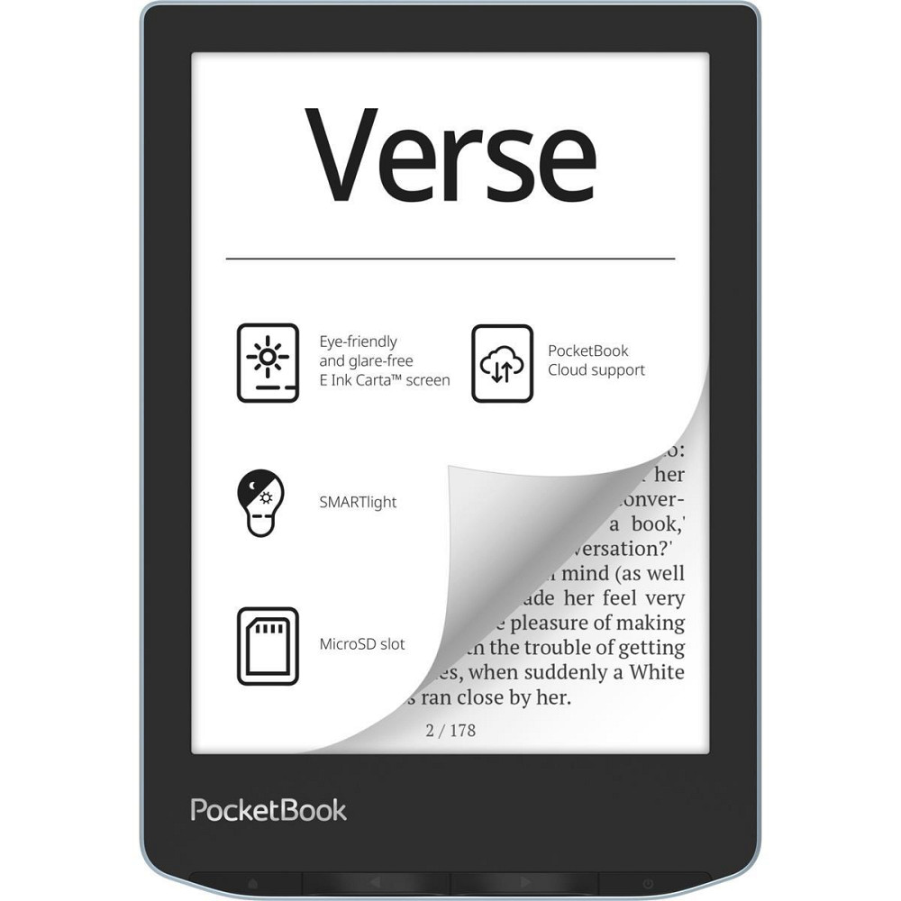 Електронна книга PocketBook 629 Verse Bright Blue Блакитний Харьков - изображение 11