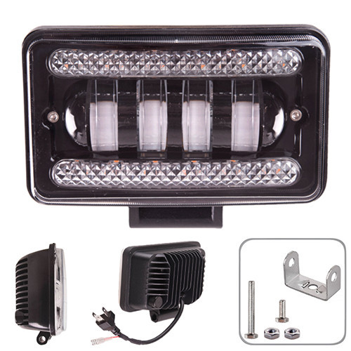 Фара рабочего света с ДХО LP-7716 HI+LOW 150x90x70 мм 9-36В 40Вт 6000К Харьков - изображение 2