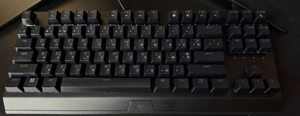 Игровая клавиатура Razer BlackWidow V3 TKL Green Switch. Харьков - изображение 1