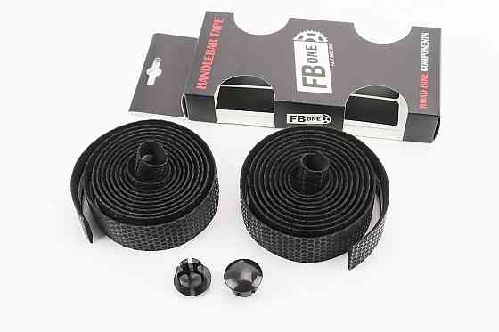 Обмотка ROAD керма 30*1900мм, з самоклеючою смугою, чорна Silicone T93 Київ