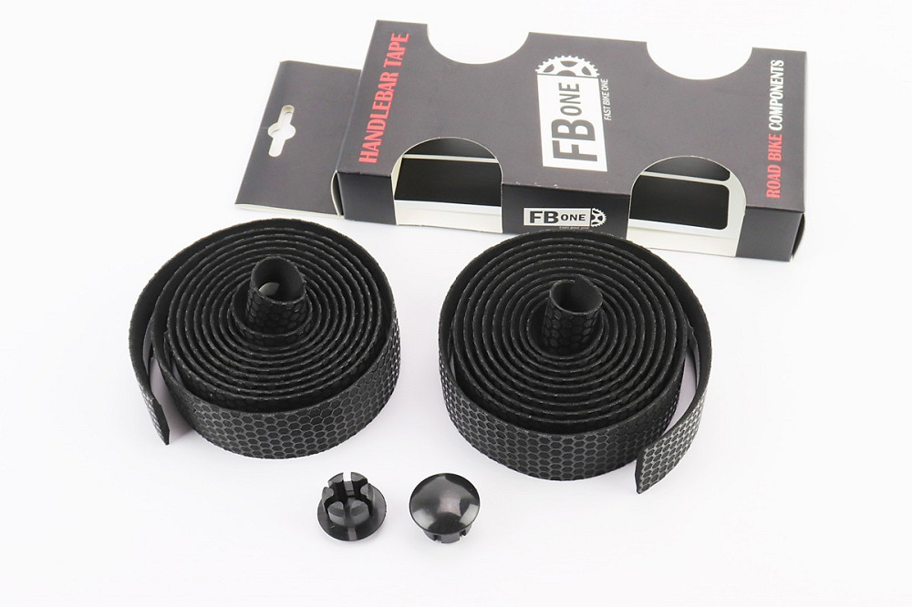 Обмотка ROAD керма 30*1900мм, з самоклеючою смугою, чорна Silicone T93 Київ - фото 1