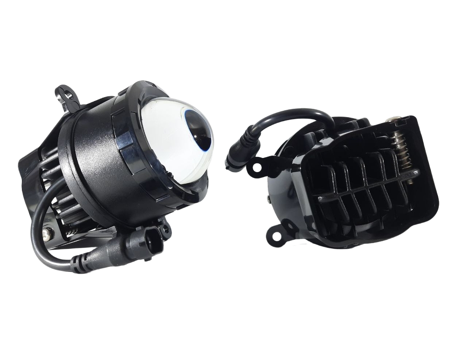 Комплект протитуманних LED фар StarLight D=85мм (Renault, Citroen, Ford, Mitsubishi, Peugeot, Subaru) 30W 12V ПТФ FOG Харьков - изображение 2