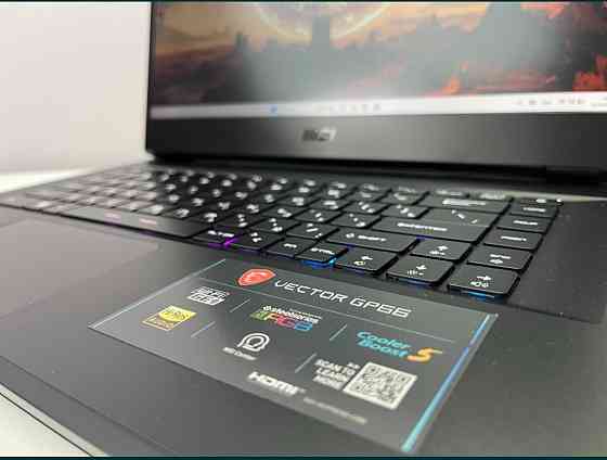Ноутбук: MSI Vector GP66, RTX, 3080Ti, 16Gb, i7-12700H, RAM 64Gb, DDR5, SSD 2 Tb. Київ