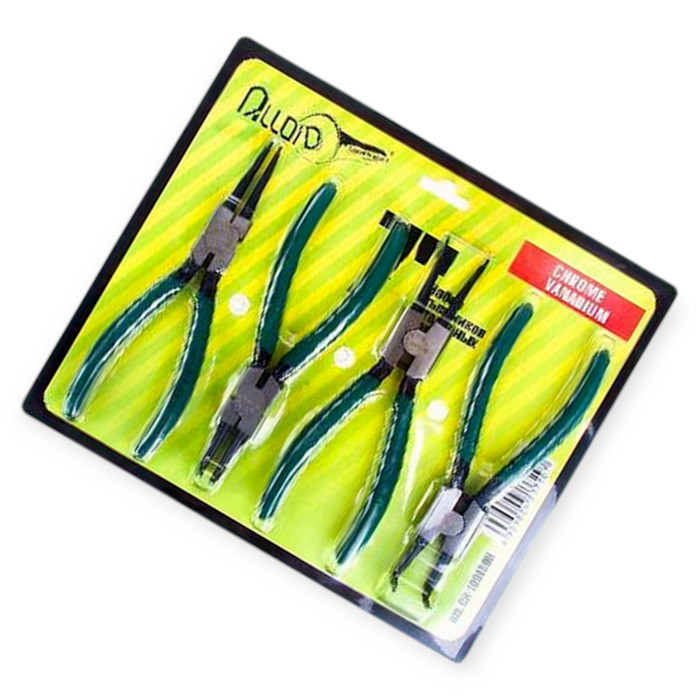 Набір зйомників стопорних обрізин кілець. 4шт 175 мм СЕГЕРА (блістер) Мукачево - фото 1