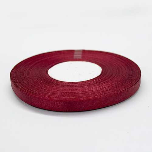 Стрічка атласна 12 мм бордова 23 м Київ - фото 1