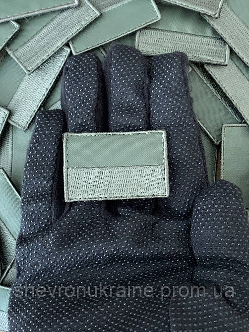 Шеврон Прапор України польовий міні (Форма прямокутна. На липучці) Розмір 3x4.5см Київ - фото 7