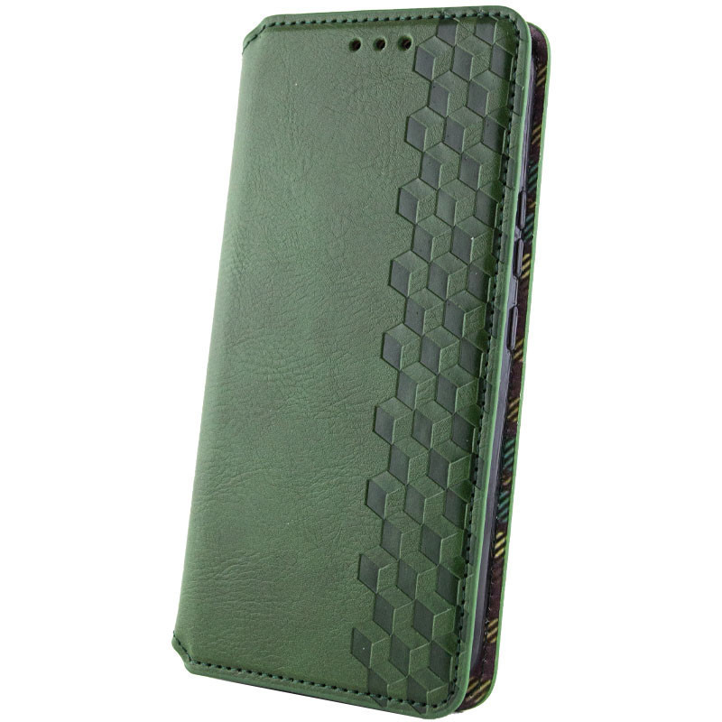 Чохол-книжка для смартфона Rubic Leather for Xiaomi Redmi Note 13 Pro 5G/POCO X6 5G Green Київ - фото 2