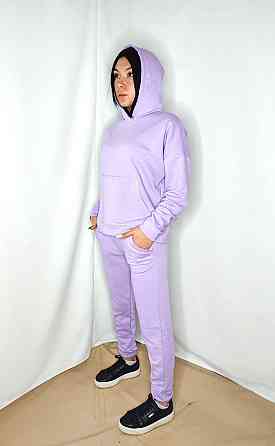 Костюм підлітковий спортивний тринитка петля Бузковий 164-170 Харків