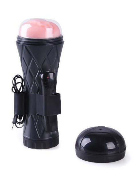 Вібро мастурбатор Masturbator-Vibrating Vagina cyber skinLatarka Sex Aura Київ - фото 4