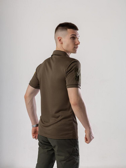 Футболка хакі кулмакс чоловіча Pobedov Recon Київ - фото 4