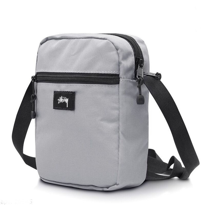 Сумка через плече Stussy 19x16 сірий Запоріжжя - фото 2