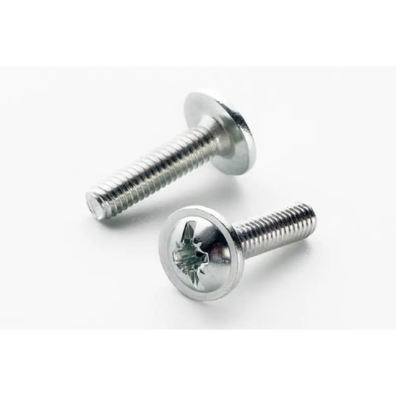 Винт з напівкруглою головкою з прес-шайбою М8*80 DIN 967 цинк Харків