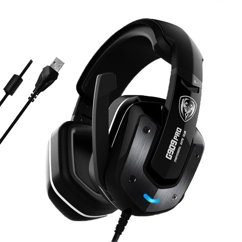 Гарнітура Somic G909 Pro Black (9590010164) Чорний Харків - фото 10